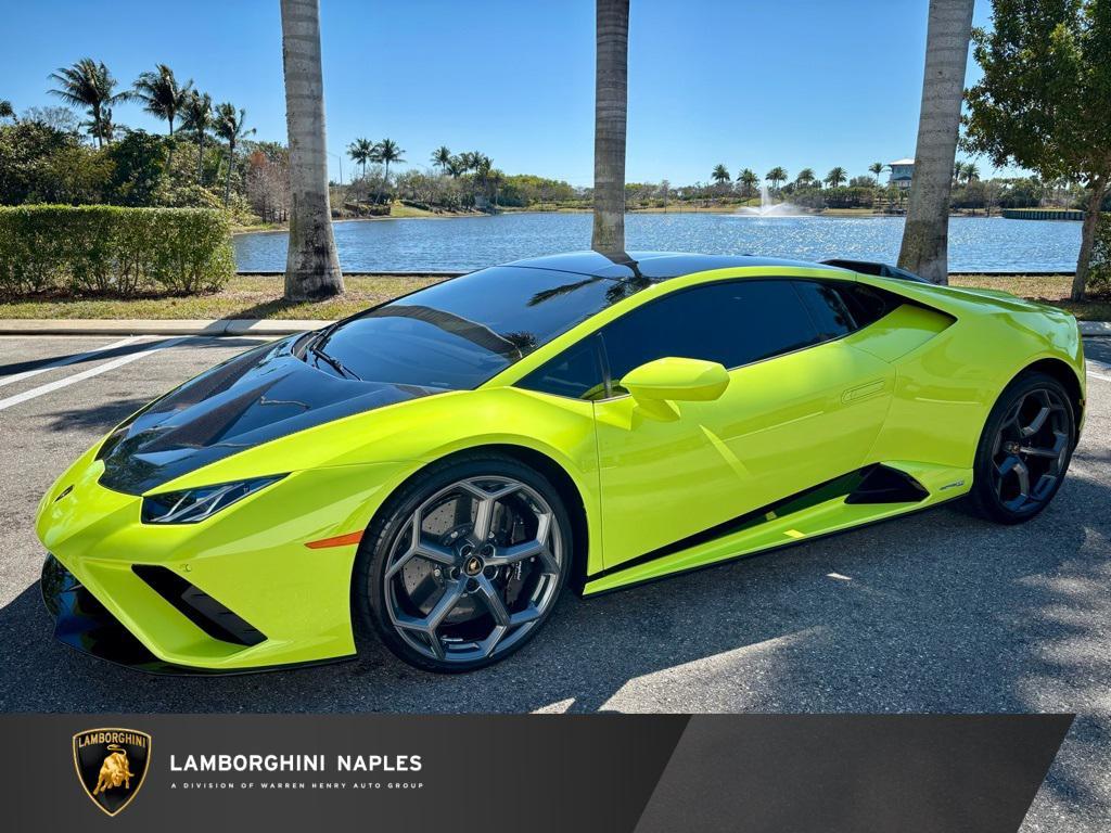 used 2022 Lamborghini Huracan EVO car, priced at $294,977
