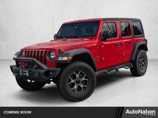 used 2019 Jeep Wrangler Unlimited car, priced at $30,492