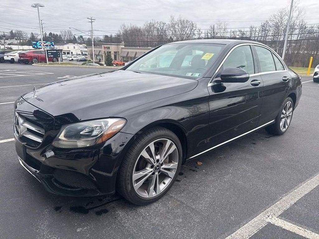 used 2018 Mercedes-Benz C-Class car, priced at $15,991