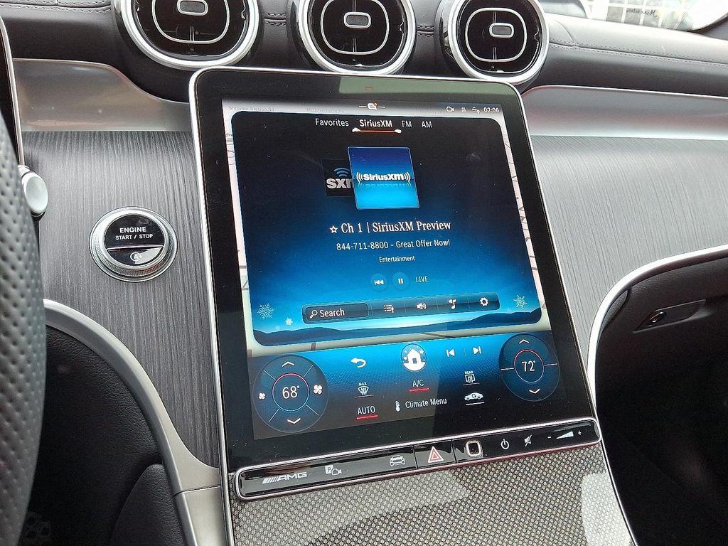 used 2024 Mercedes-Benz AMG GLC 43 car, priced at $61,223