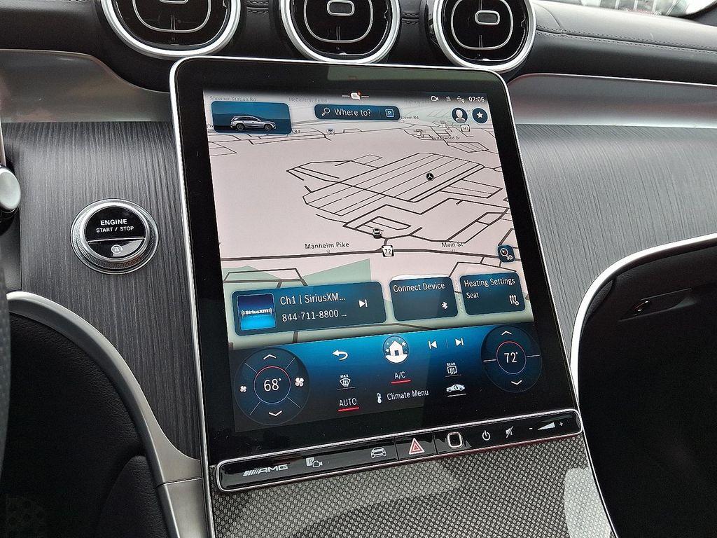 used 2024 Mercedes-Benz AMG GLC 43 car, priced at $61,223