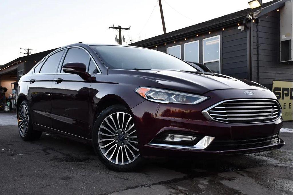 used 2017 Ford Fusion car, priced at $10,998