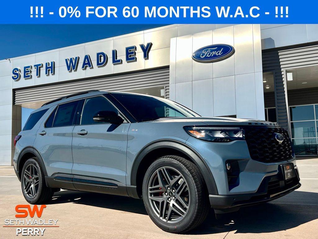 new 2025 Ford Explorer car, priced at $45,953