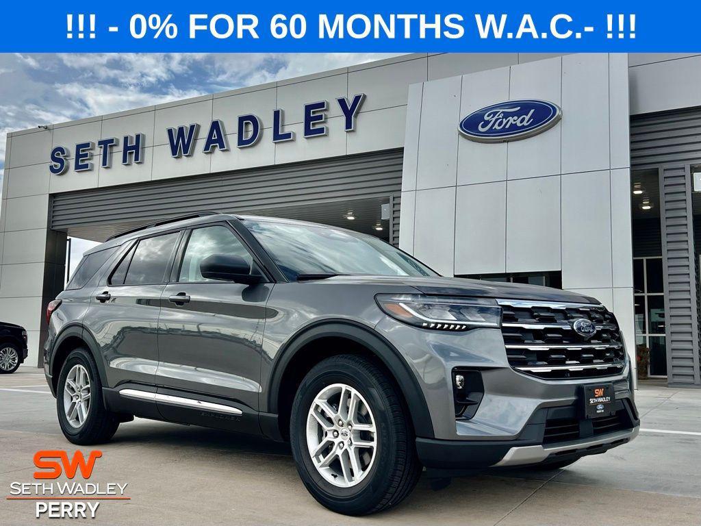 new 2025 Ford Explorer car, priced at $41,878