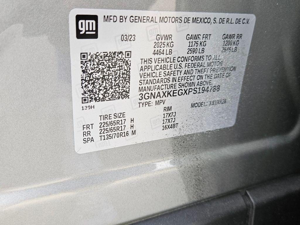 used 2023 Chevrolet Equinox car, priced at $19,520