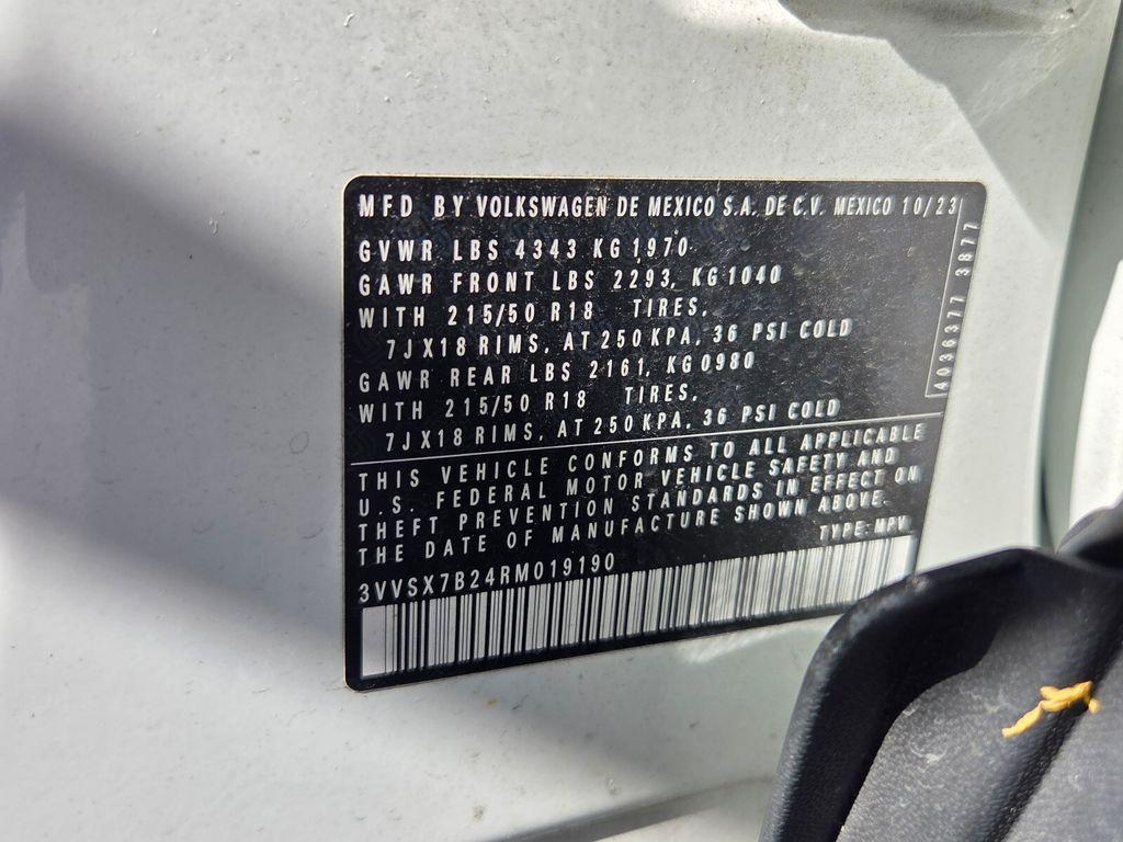 used 2024 Volkswagen Taos car, priced at $18,220