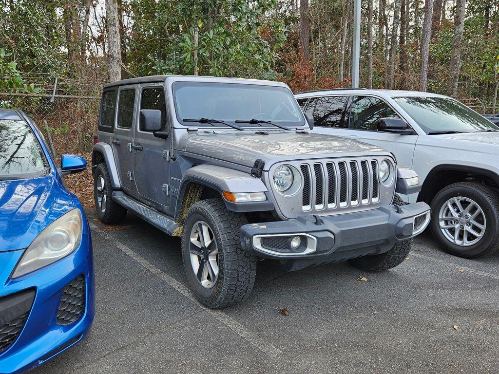 used 2020 Jeep Wrangler Unlimited car, priced at $21,220