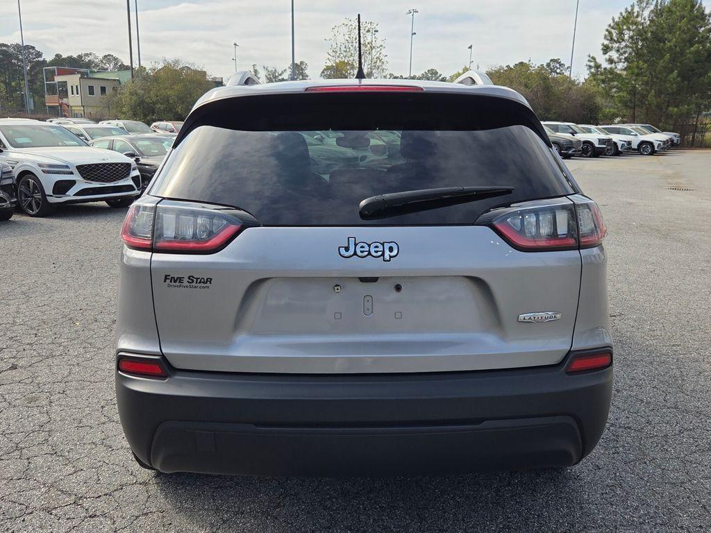 used 2021 Jeep Cherokee car, priced at $16,420