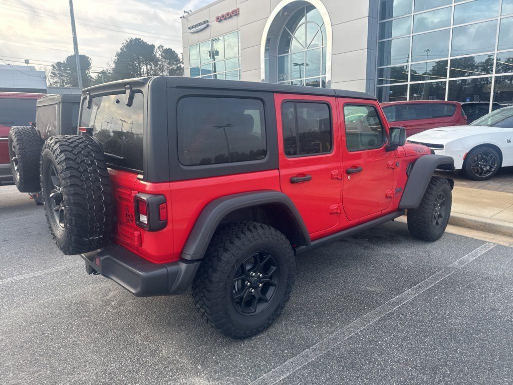 used 2025 Jeep Wrangler 4xe car, priced at $32,220