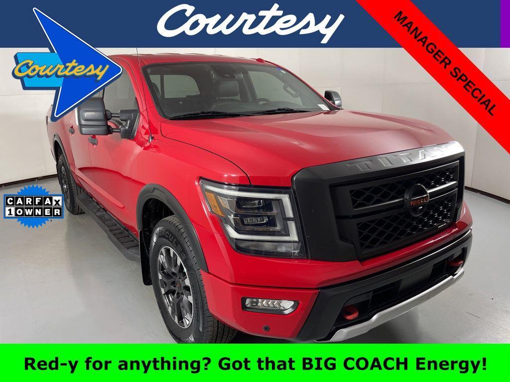 used 2021 Nissan Titan car, priced at $29,500