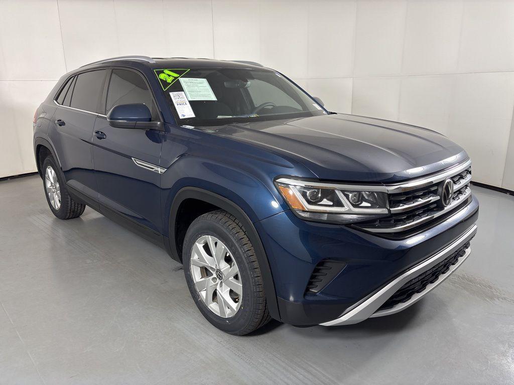 used 2021 Volkswagen Atlas Cross Sport car, priced at $12,750