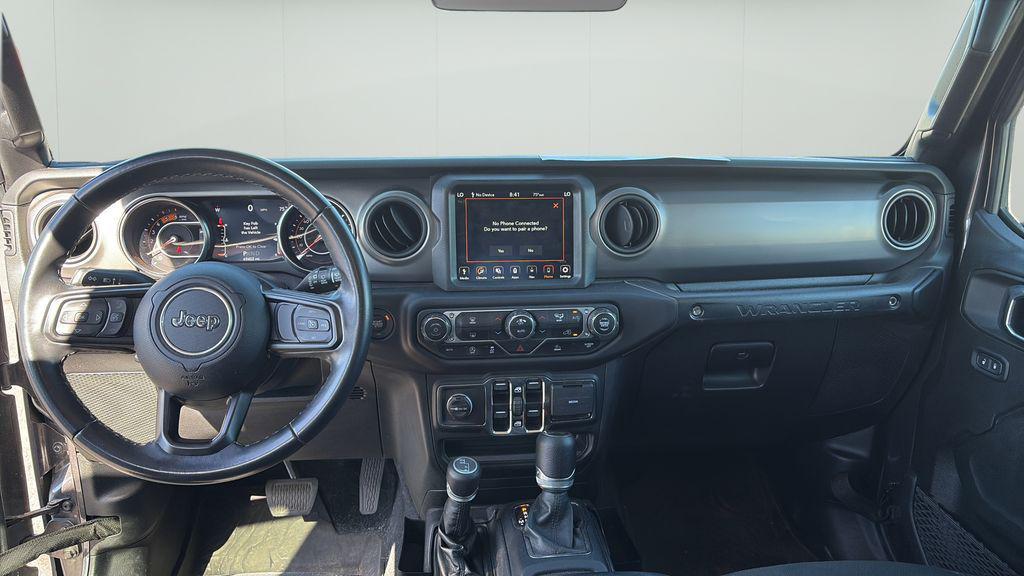 used 2021 Jeep Wrangler car, priced at $28,099
