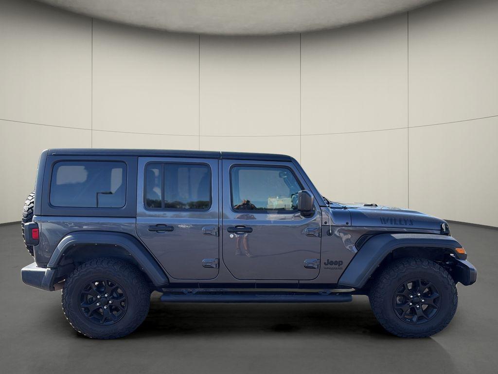 used 2021 Jeep Wrangler car, priced at $28,099