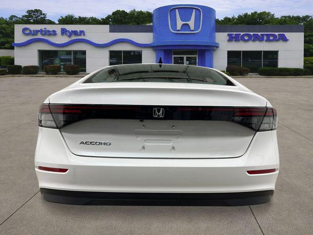 new 2025 Honda Accord car, priced at $32,210