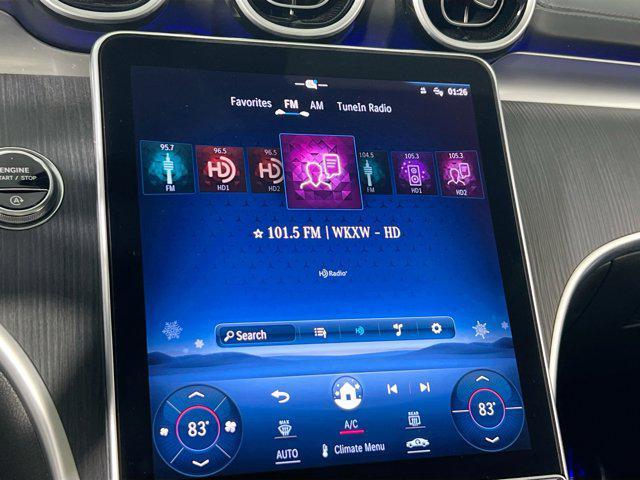 used 2023 Mercedes-Benz C-Class car, priced at $36,126