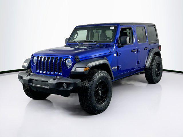 used 2020 Jeep Wrangler Unlimited car, priced at $24,770