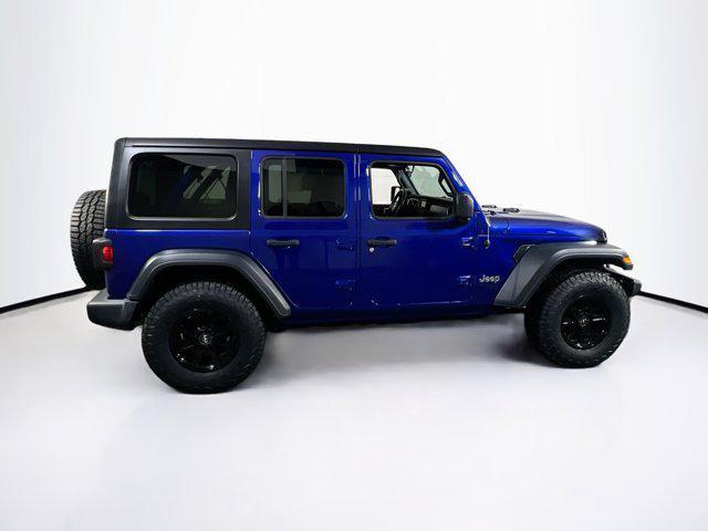 used 2020 Jeep Wrangler Unlimited car, priced at $24,770