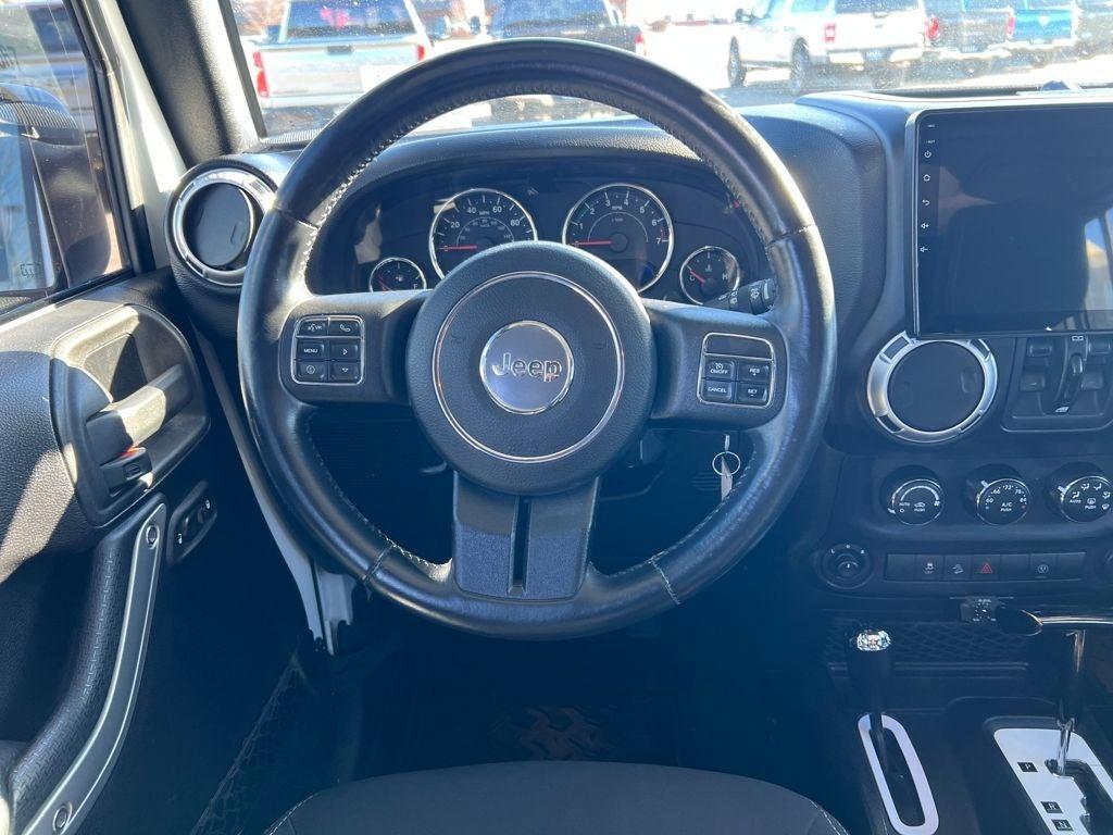 used 2015 Jeep Wrangler Unlimited car, priced at $25,992