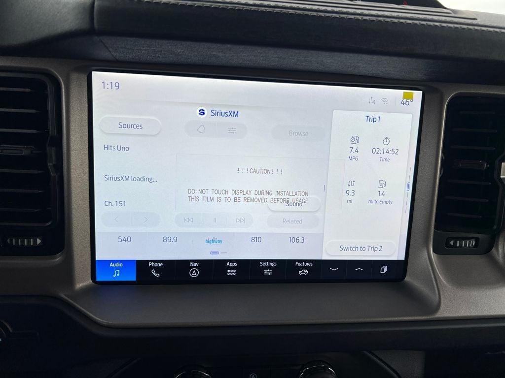 new 2025 Ford Bronco car, priced at $53,745