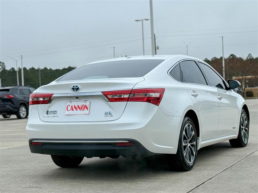 used 2018 Toyota Avalon Hybrid car, priced at $15,217