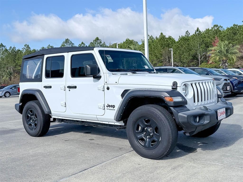 used 2022 Jeep Wrangler Unlimited car, priced at $24,294