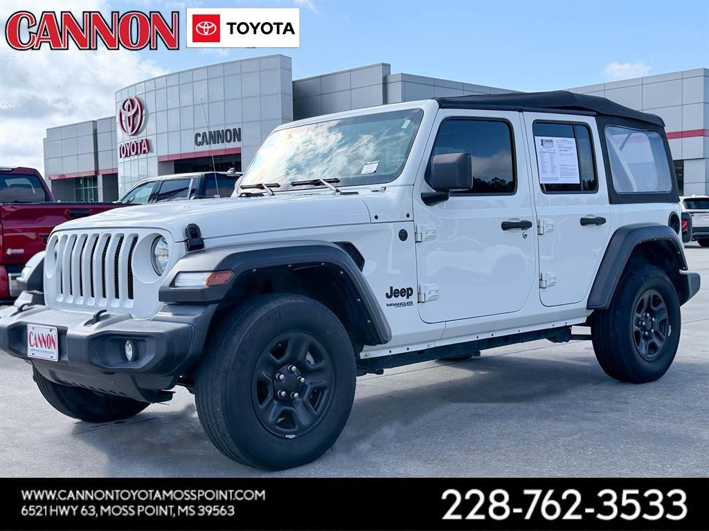 used 2022 Jeep Wrangler Unlimited car, priced at $22,866