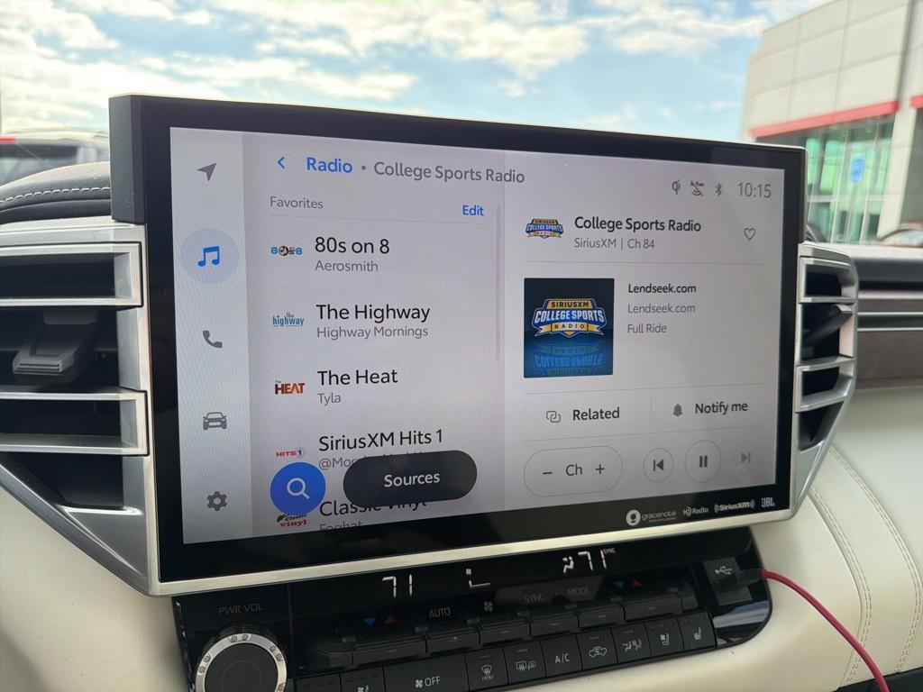 used 2023 Toyota Tundra Hybrid car, priced at $54,968