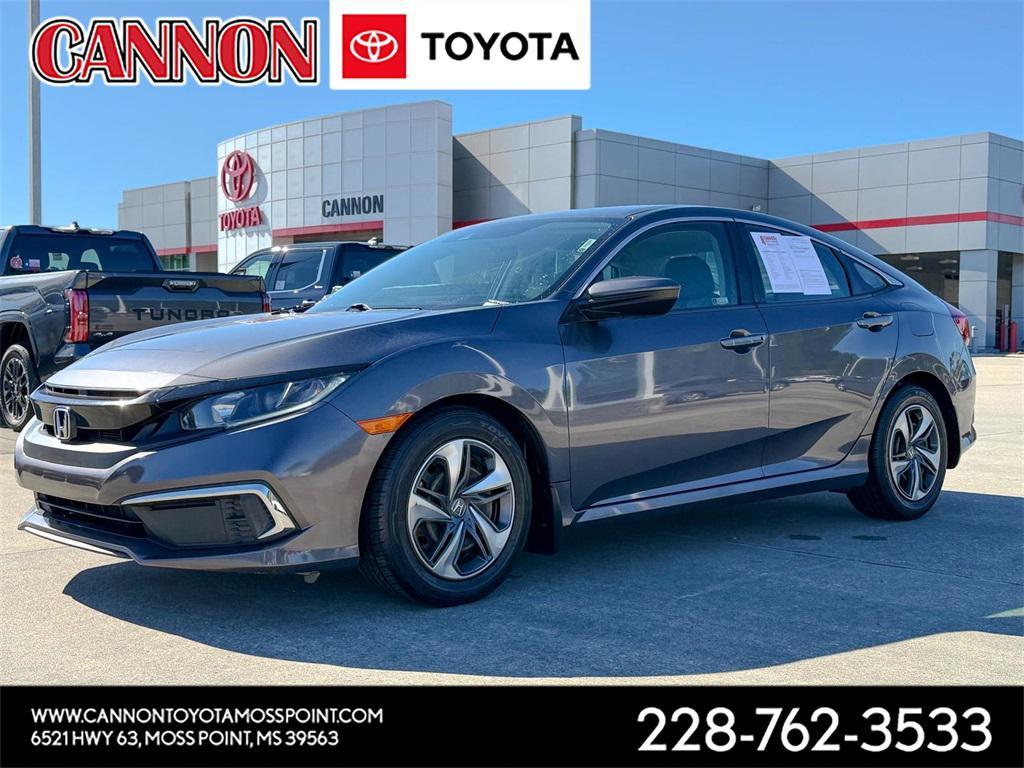 used 2021 Honda Civic car, priced at $14,646