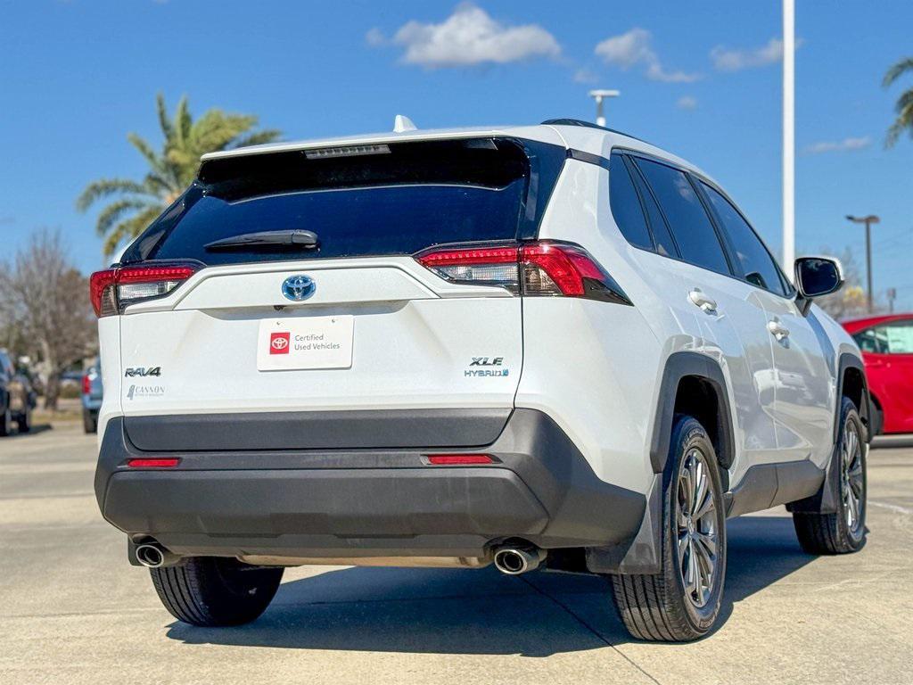 used 2024 Toyota RAV4 Hybrid car, priced at $33,121