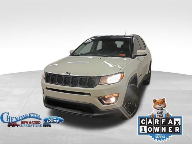 used 2020 Jeep Compass car, priced at $19,495