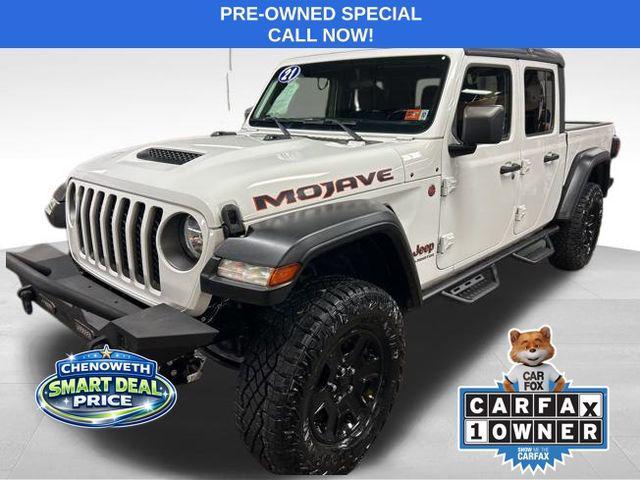 used 2021 Jeep Gladiator car, priced at $26,486