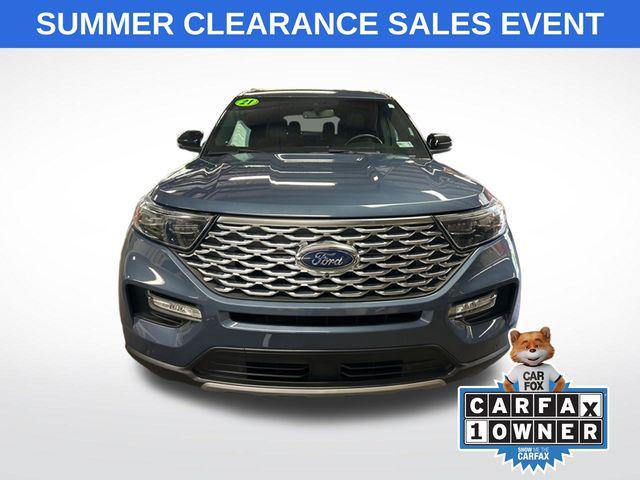 used 2021 Ford Explorer car, priced at $31,275