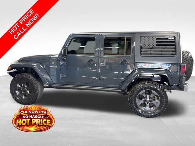 used 2017 Jeep Wrangler Unlimited car, priced at $19,995