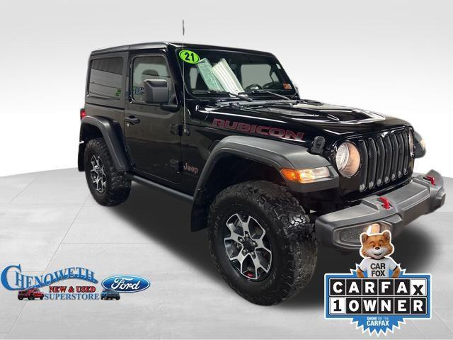 used 2021 Jeep Wrangler car, priced at $30,495