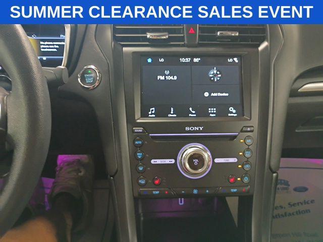 used 2017 Ford Fusion car, priced at $14,983
