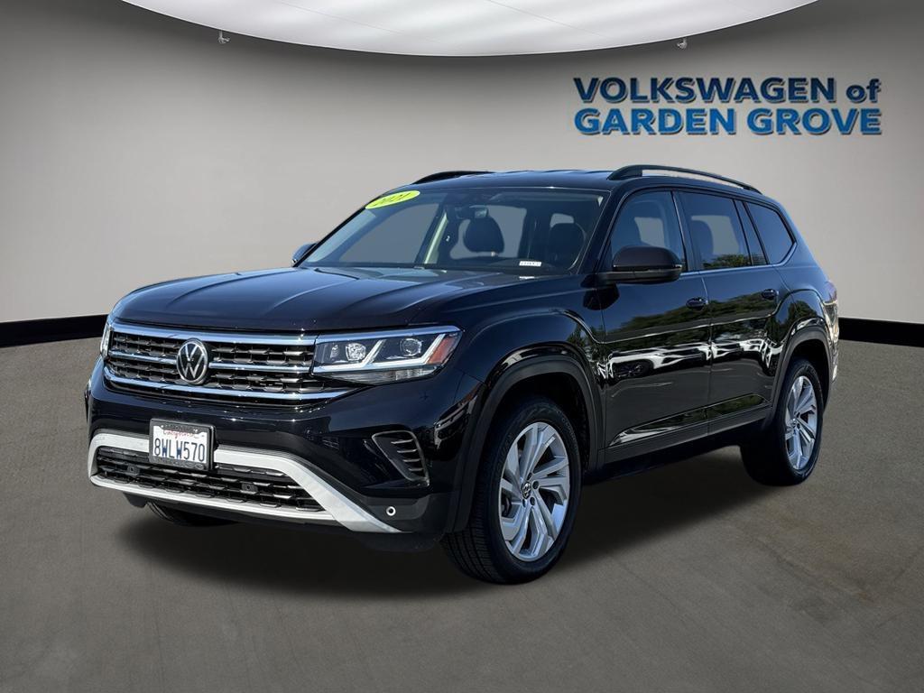 used 2021 Volkswagen Atlas car, priced at $21,995