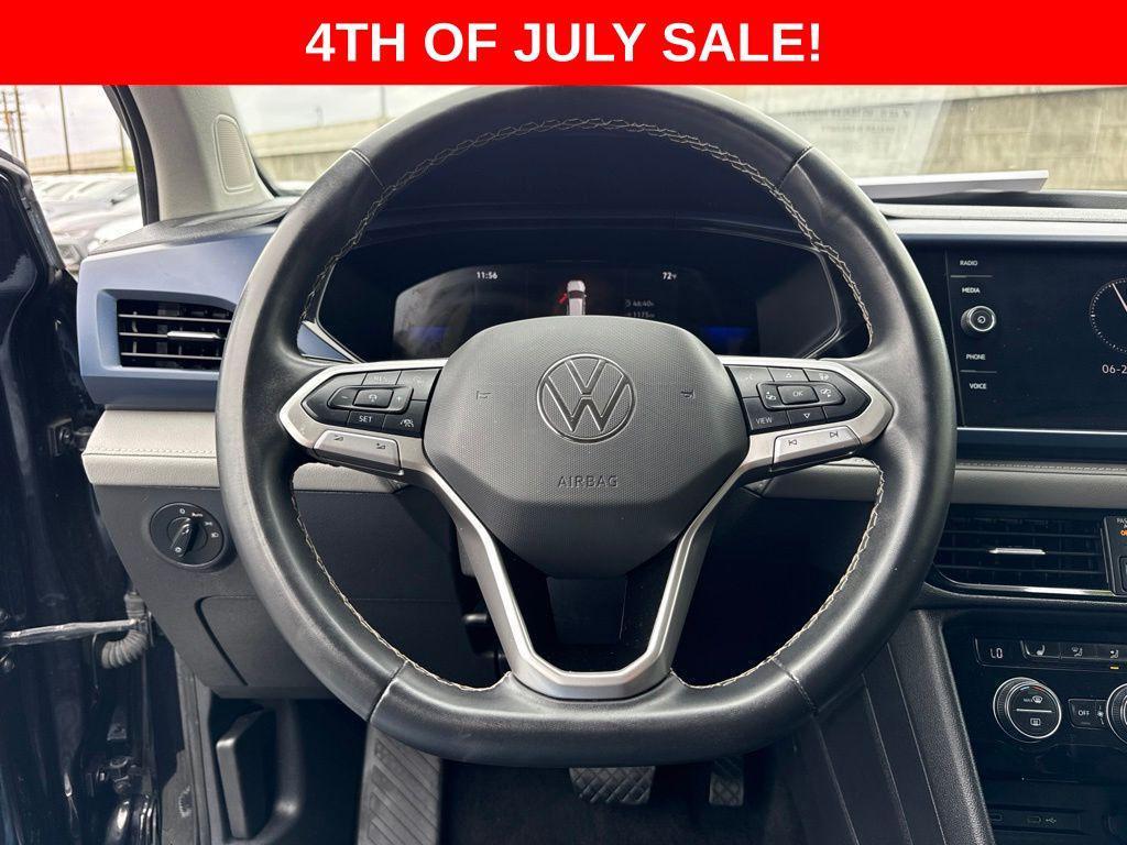 used 2024 Volkswagen Taos car, priced at $19,165