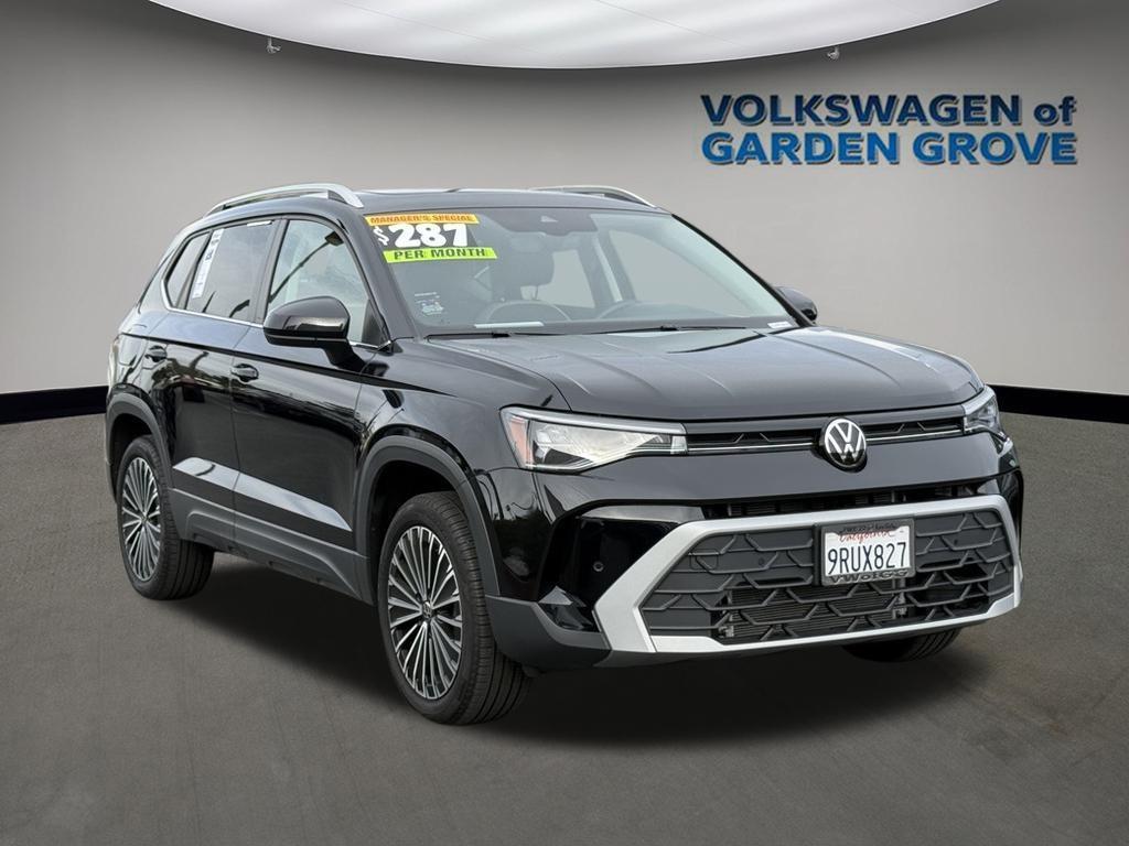 used 2025 Volkswagen Taos car, priced at $25,595