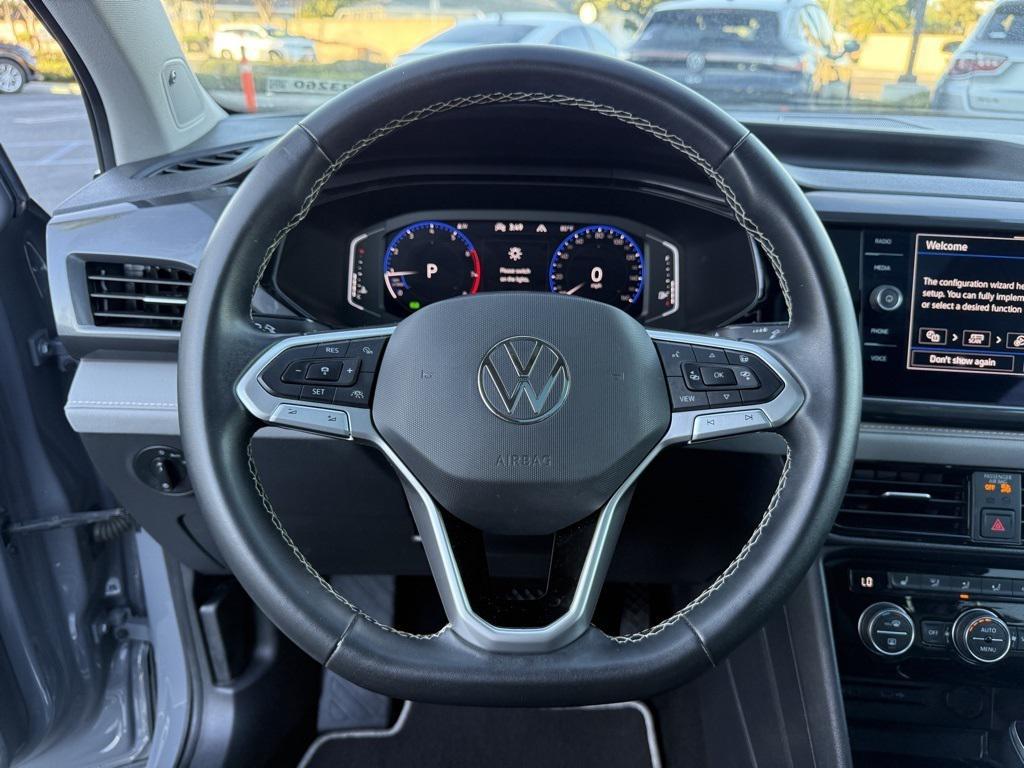 used 2023 Volkswagen Taos car, priced at $21,995