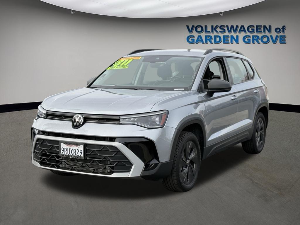 used 2025 Volkswagen Taos car, priced at $22,438