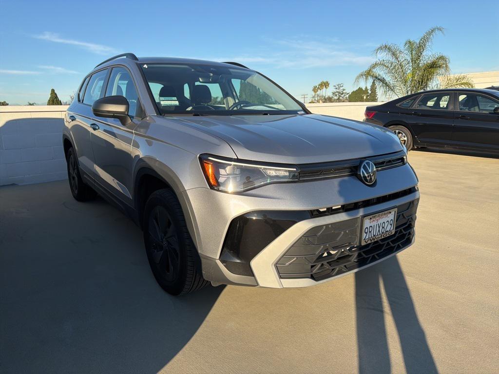 used 2025 Volkswagen Taos car, priced at $24,995