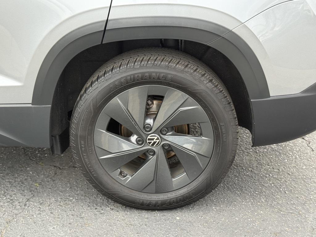 used 2025 Volkswagen Taos car, priced at $22,438