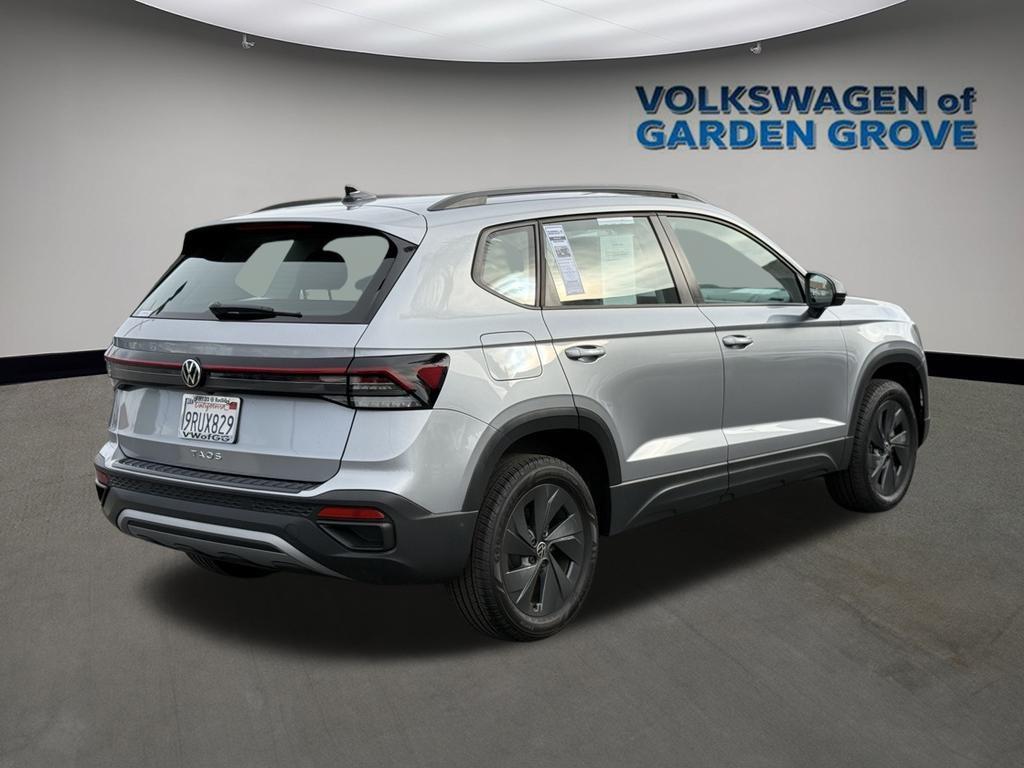 used 2025 Volkswagen Taos car, priced at $22,438