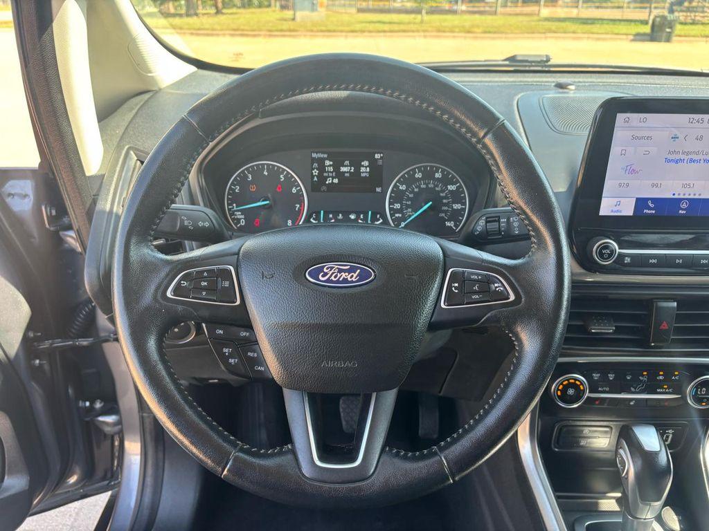 used 2020 Ford EcoSport car, priced at $11,999