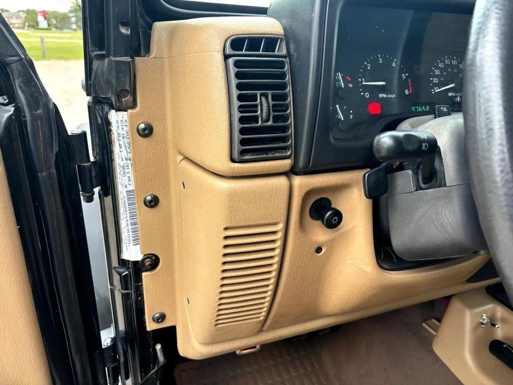 used 1999 Jeep Wrangler car, priced at $12,999