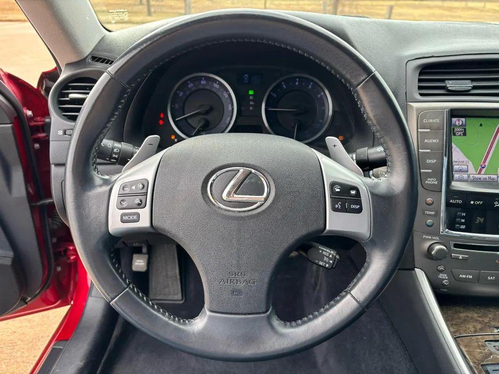 used 2012 Lexus IS 250 car, priced at $13,999