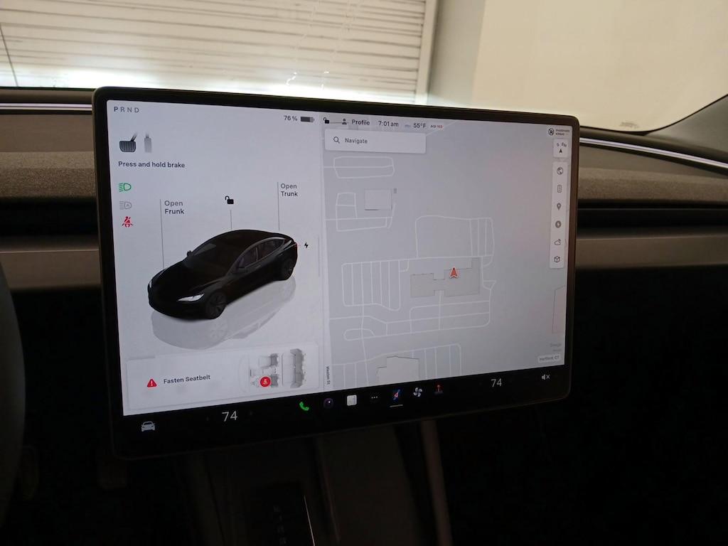 used 2025 Tesla Model 3 car, priced at $35,998