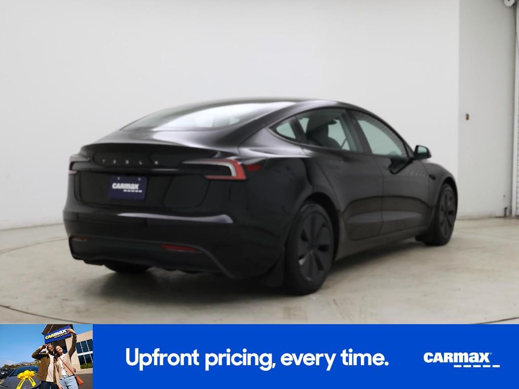used 2025 Tesla Model 3 car, priced at $35,998