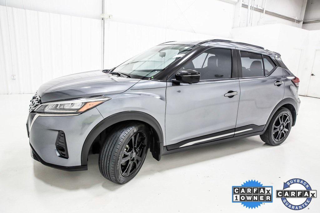used 2022 Nissan Kicks car, priced at $16,415