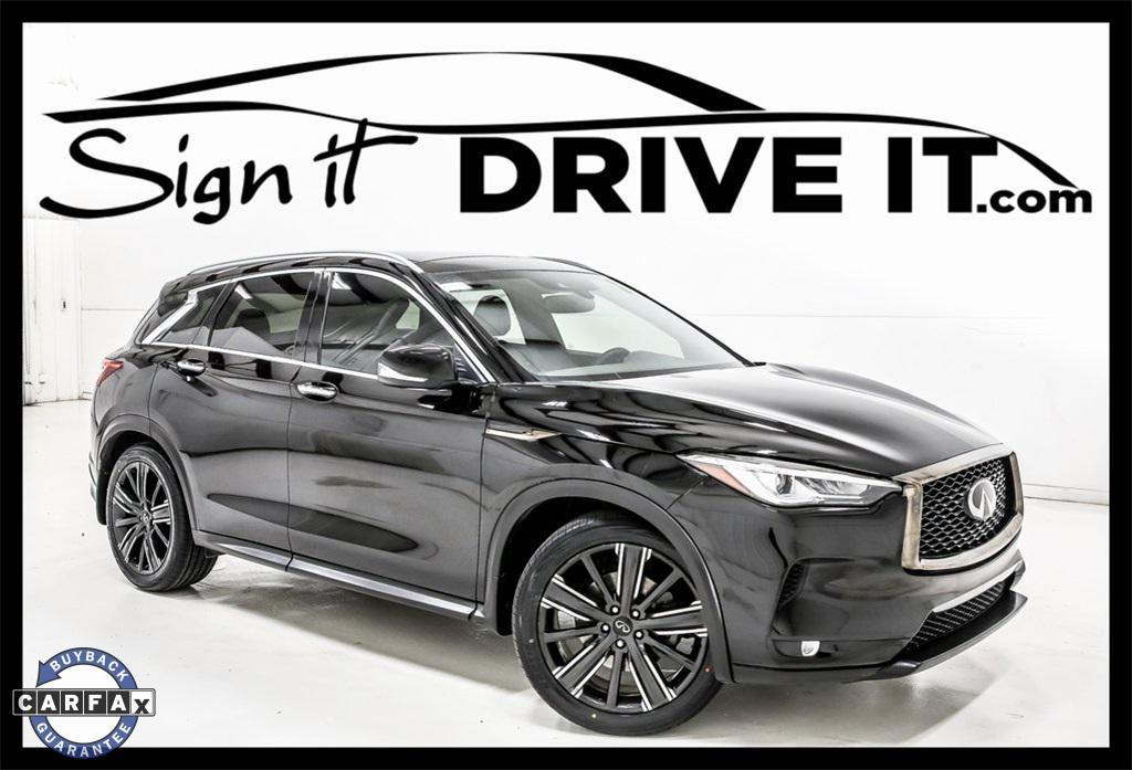 used 2021 INFINITI QX50 car, priced at $17,997